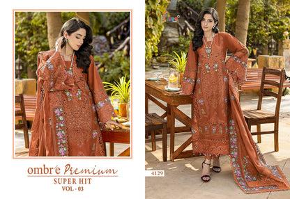 Ombre Premium Vol 3 Super Hit Shree Fabs Cotton Pakistani Salwar Suits Supplier Ahmedabad