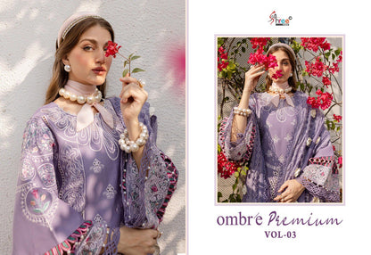 Ombre Premium Vol 3 Super Nx Shree Fabs Cotton Pakistani Salwar Suits Exporter Ahmedabad