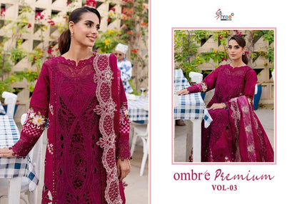 Ombre Premium Vol 3 Super Nx Shree Fabs Cotton Pakistani Salwar Suits Exporter Ahmedabad