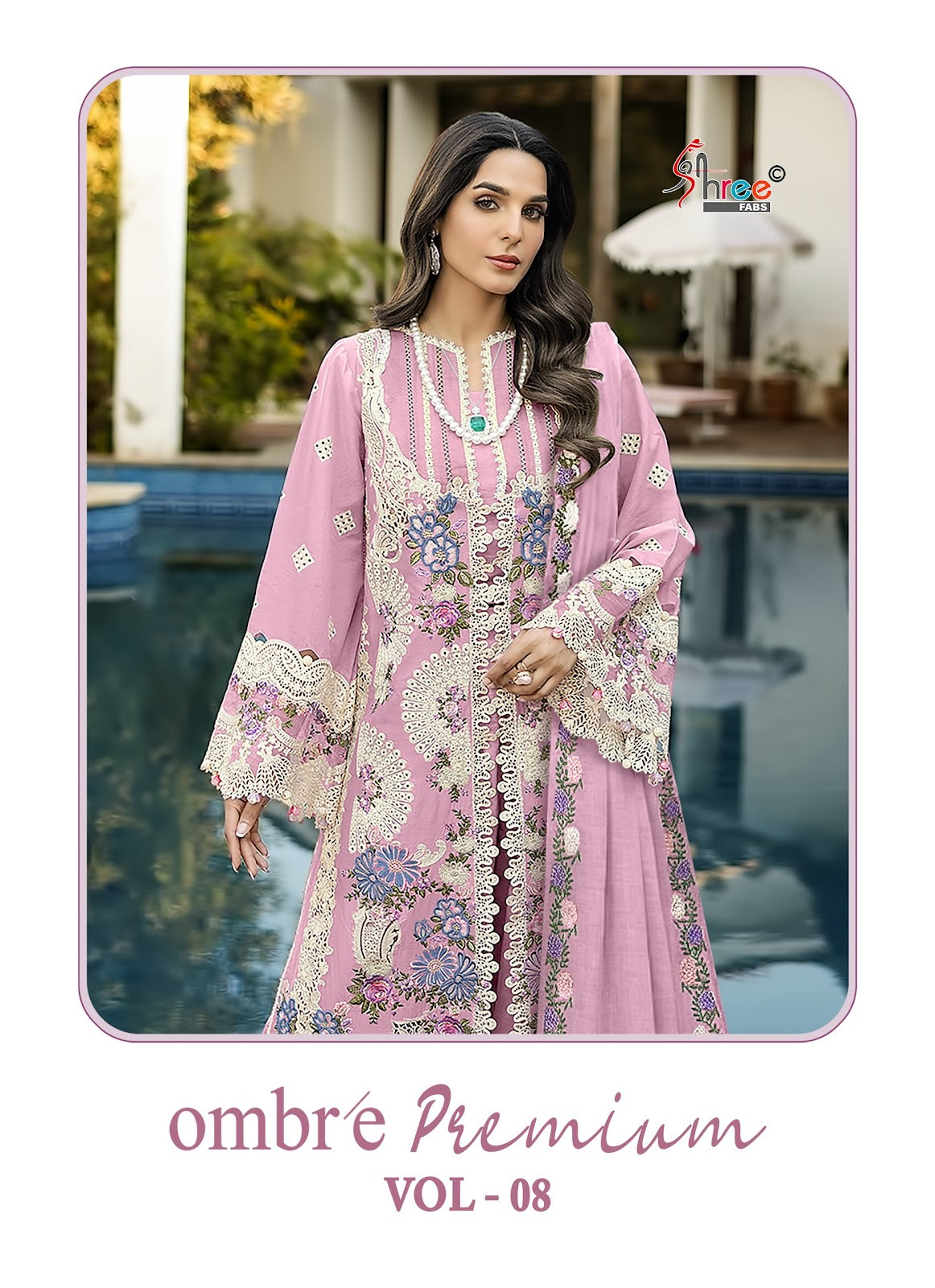 Ombre Premium Vol 8 Shree Fabs Cotton Pakistani Salwar Suits Manufacturer Gujarat