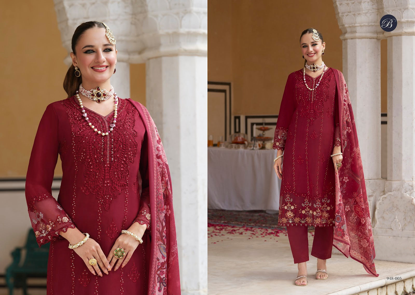 Ombre Starlet 2 Belliza Designer Studio Cotton Lawn Karachi Salwar Suits Wholesale Rate