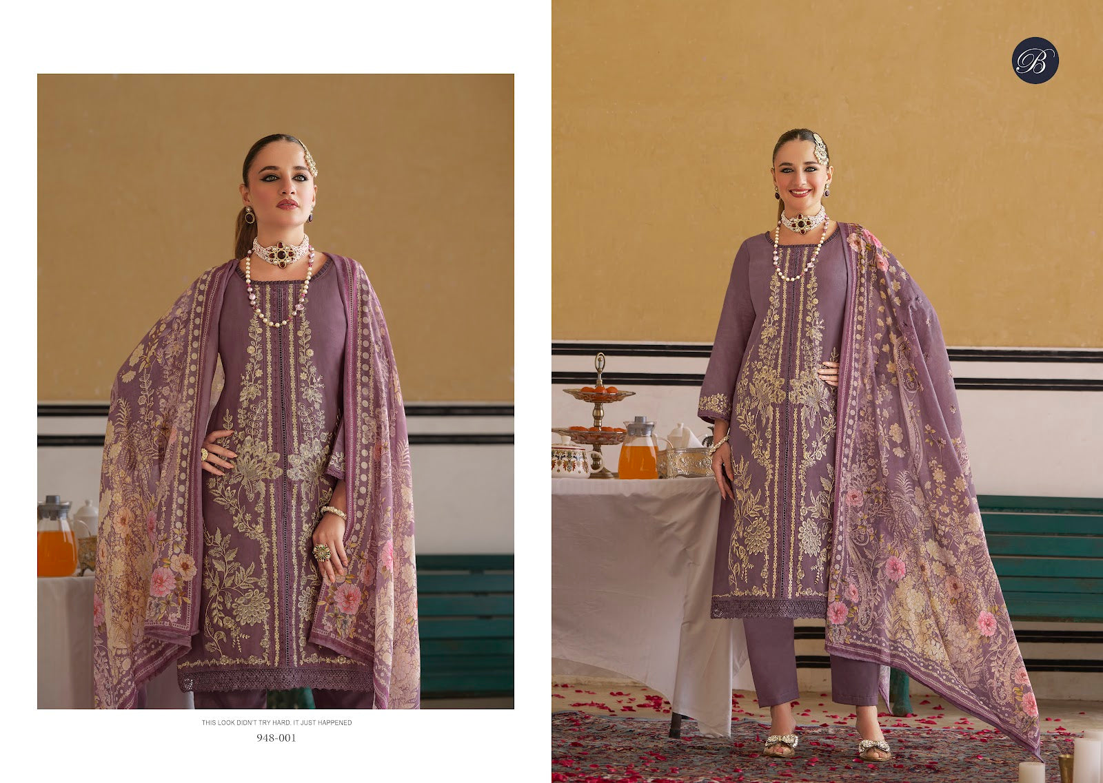 Ombre Starlet 2 Belliza Designer Studio Cotton Lawn Karachi Salwar Suits Wholesale Rate