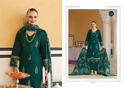 Ombre Starlet 2 Belliza Designer Studio Cotton Lawn Karachi Salwar Suits Wholesale Rate