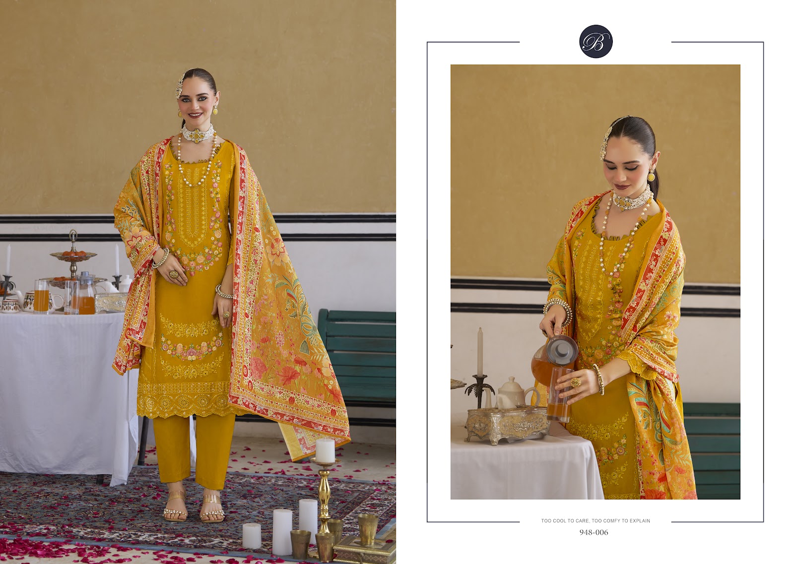 Ombre Starlet 2 Belliza Designer Studio Cotton Lawn Karachi Salwar Suits Wholesale Rate