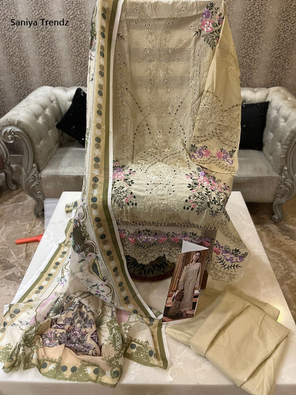 Ombre Vol 25 Nx Saniya Trendz Cotton Pakistani Salwar Suits Wholesaler Gujarat
