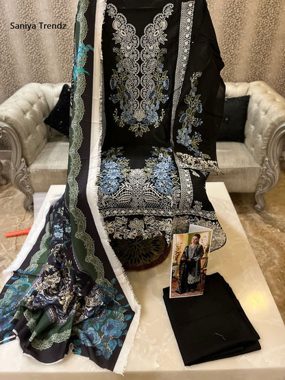 Ombre Vol 25 Nx Saniya Trendz Cotton Pakistani Salwar Suits Wholesaler Gujarat