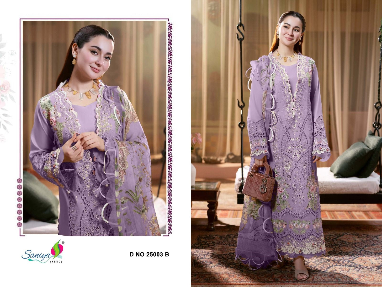 Ombre Vol 25 Saniya Trendz Cotton Pakistani Salwar Suits Wholesale Rate