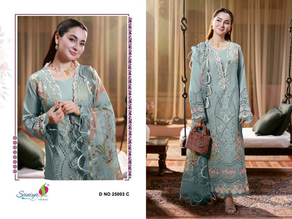 Ombre Vol 25 Saniya Trendz Cotton Pakistani Salwar Suits Wholesale Rate