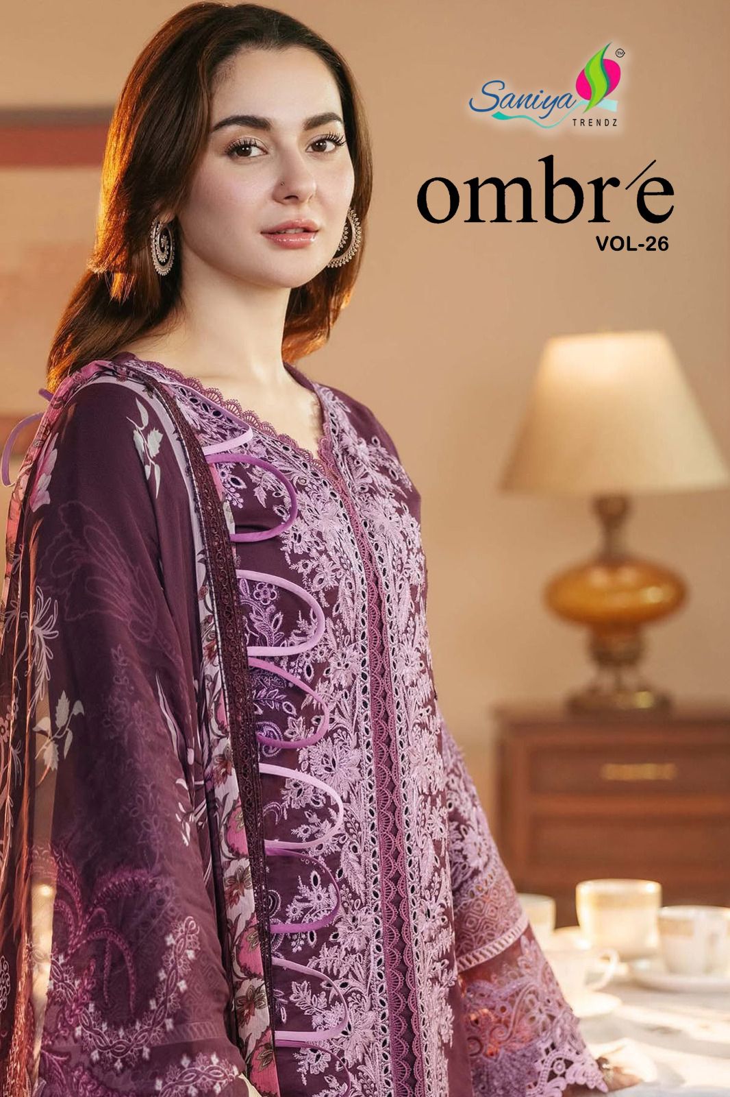 Ombre Vol 26 Saniya Trendz Cotton Pakistani Salwar Suits Manufacturer