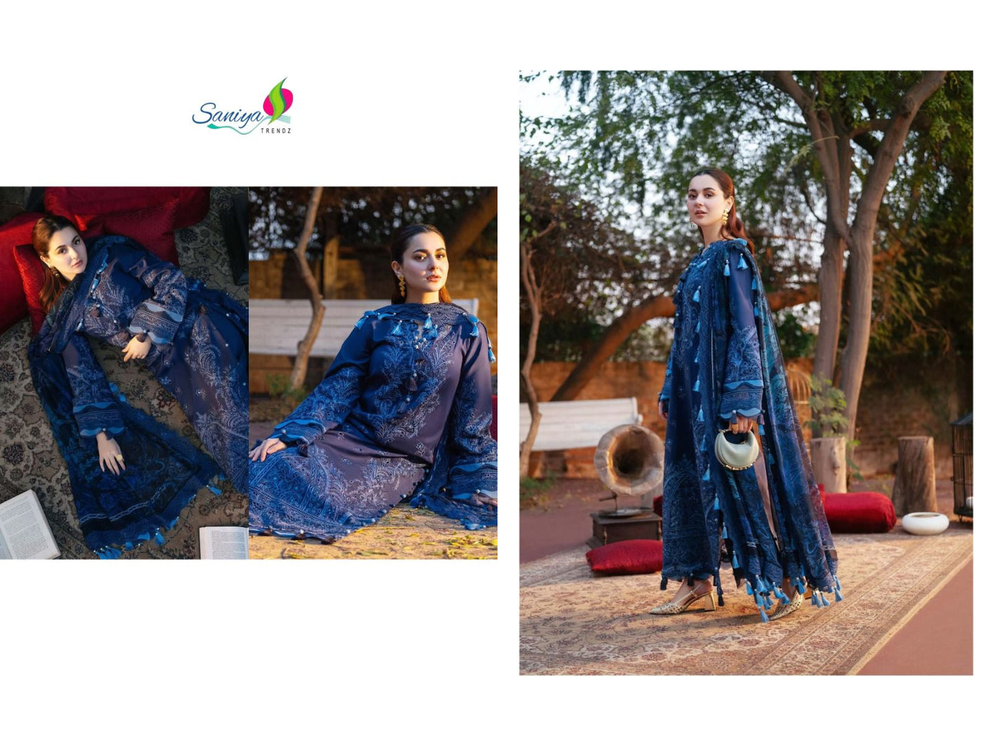 Ombre Vol 26 Saniya Trendz Cotton Pakistani Salwar Suits Manufacturer
