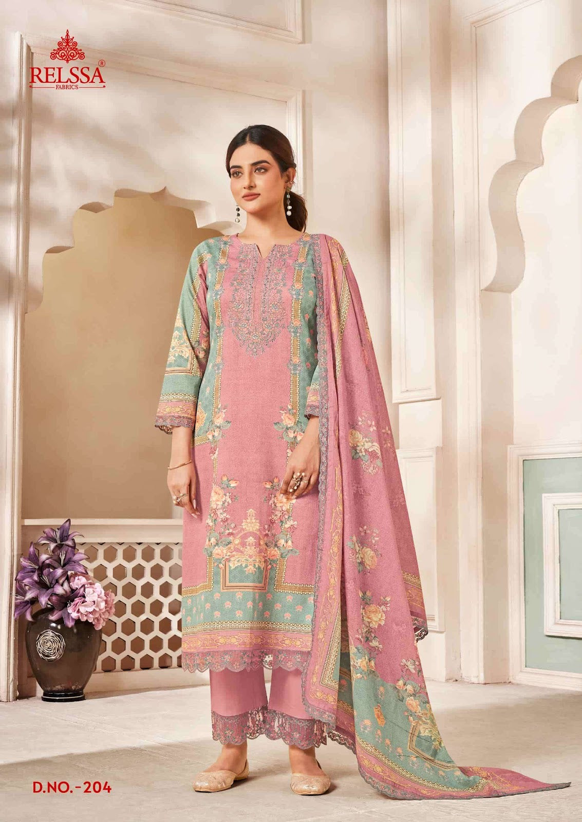 Ombre Vol 2 Relssa Fabrics Giza Satin Karachi Salwar Suits Exporter Gujarat