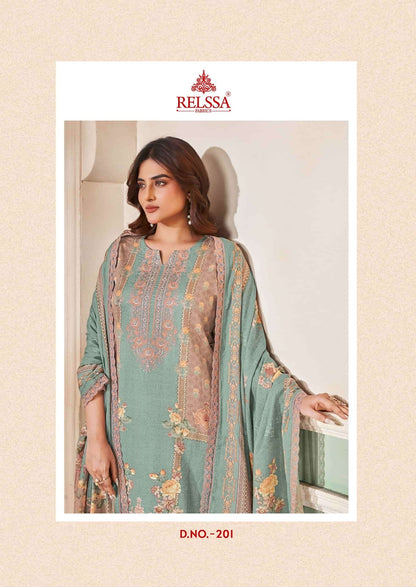 Ombre Vol 2 Relssa Fabrics Giza Satin Karachi Salwar Suits Exporter Gujarat