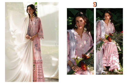 Ombre Vol 2 Shraddha Designer Pure Cotton Pakistani Salwar Suits Manufacturer