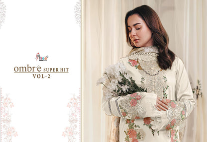 Ombre Vol 2 Super Hit Shree Fabs Cotton Pakistani Salwar Suits Manufacturer India