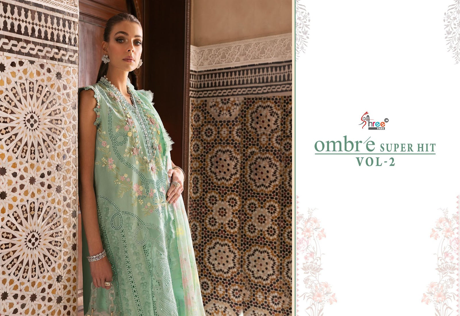 Ombre Vol 2 Super Hit Shree Fabs Cotton Pakistani Salwar Suits Manufacturer India