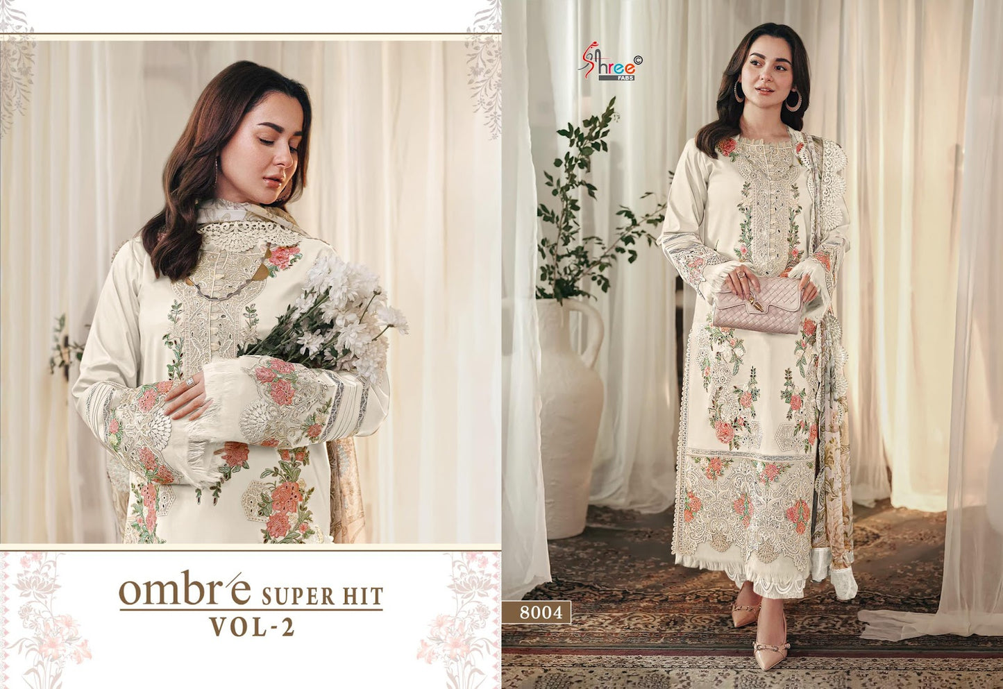 Ombre Vol 2 Super Hit Shree Fabs Cotton Pakistani Salwar Suits Manufacturer India