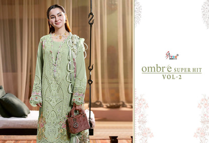 Ombre Vol 2 Super Hit Shree Fabs Cotton Pakistani Salwar Suits Manufacturer India