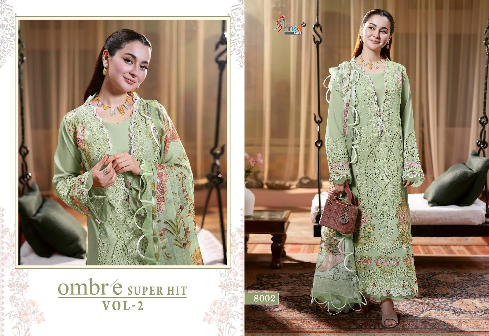 Ombre Vol 2 Super Hit Shree Fabs Cotton Pakistani Salwar Suits Manufacturer India