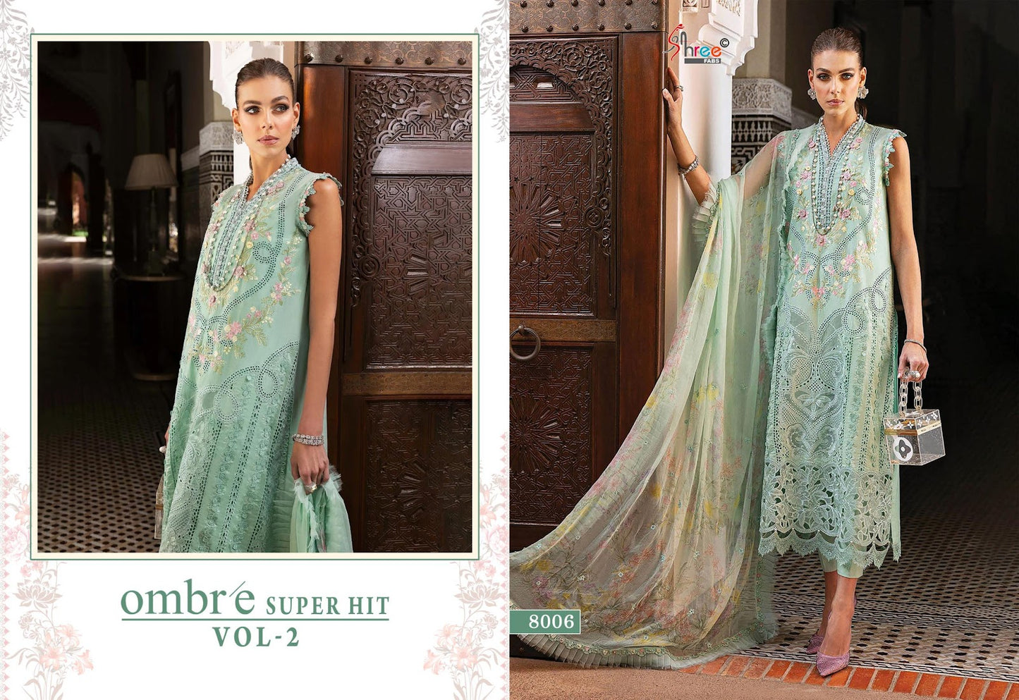 Ombre Vol 2 Super Hit Shree Fabs Cotton Pakistani Salwar Suits Manufacturer India