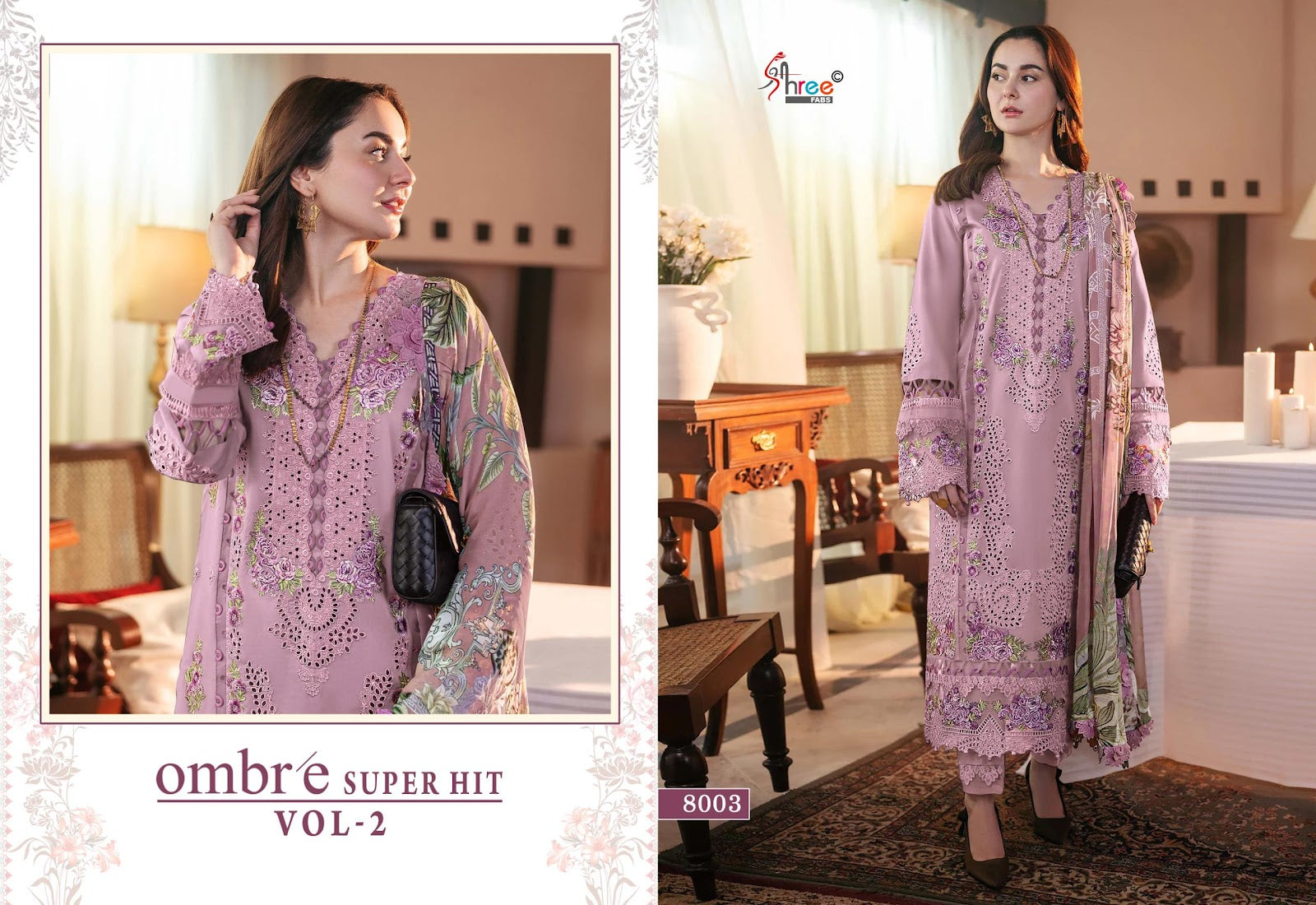 Ombre Vol 2 Super Hit Shree Fabs Cotton Pakistani Salwar Suits Manufacturer India