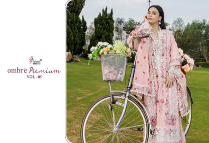 Ombre Vol 5 Premium Shree Fabs Cotton Pakistani Salwar Suits Wholesale Price