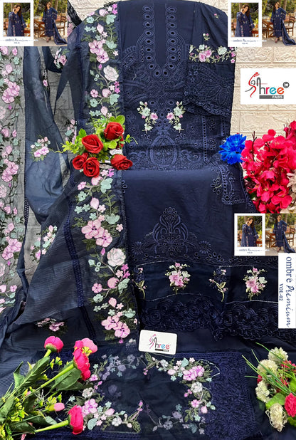 Ombre Premium Vol 2 Shree Fabs Cotton Pakistani Salwar Suits Wholesaler India