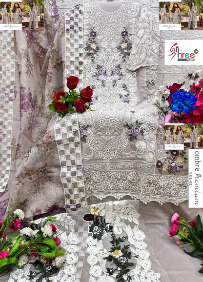 Ombre Premium Vol 2 Shree Fabs Cotton Pakistani Salwar Suits Wholesaler India