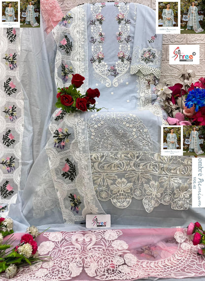 Ombre Premium Vol 2 Shree Fabs Cotton Pakistani Salwar Suits Wholesaler India