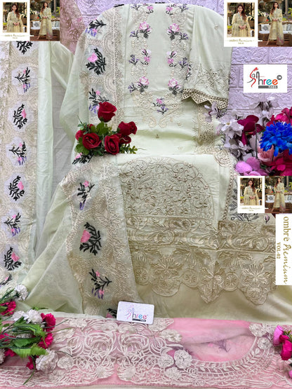 Ombre Premium Vol 2 Shree Fabs Cotton Pakistani Salwar Suits Wholesaler India