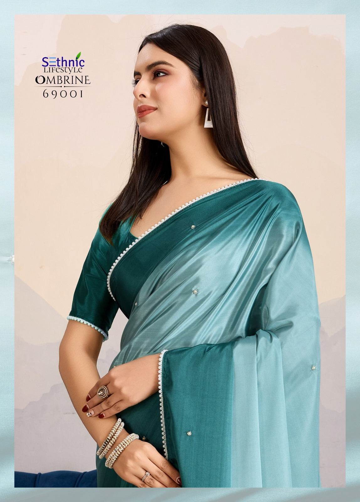 Ombrine Sethnic Sarees Manufacturer India