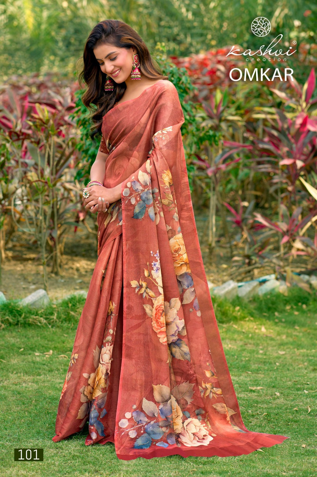 Omkar Kashvi Creation Erode Silk Sarees Exporter Ahmedabad