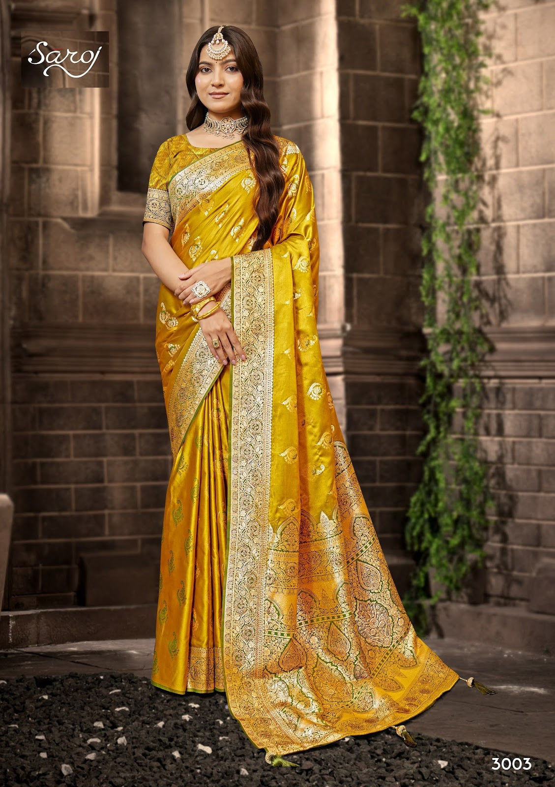 Omkara Satin Saroski Vol 3 Saroj Silk Sarees Manufacturer Ahmedabad