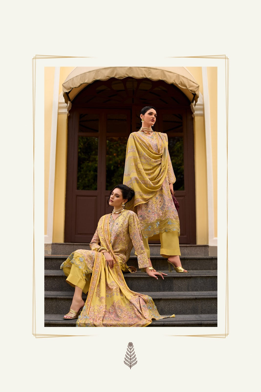 One And Only Varshaa Viscose Pashmina Suits Exporter India