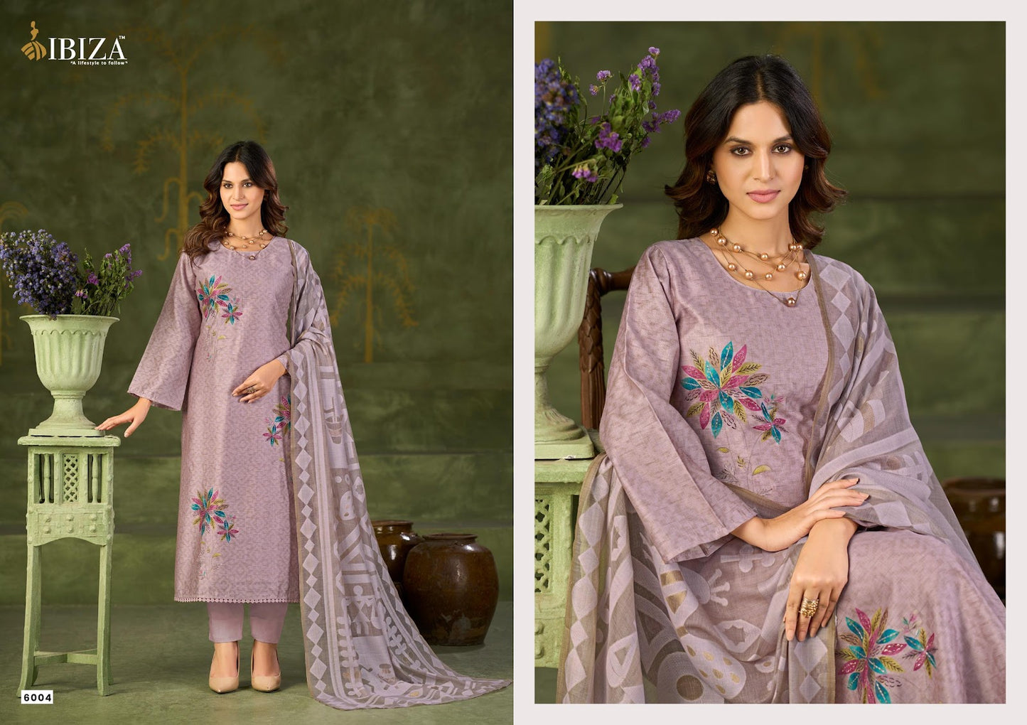 Onera Ibiza Organic Cotton Pant Style Suits Wholesaler Ahmedabad