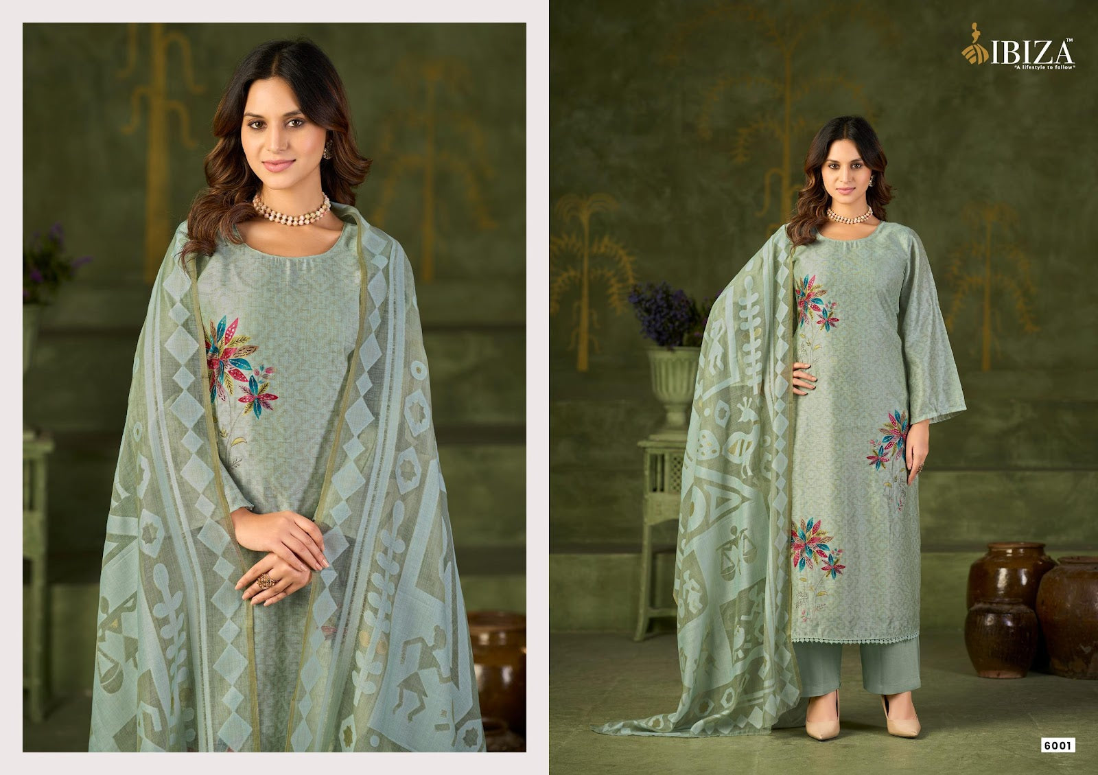 Onera Ibiza Organic Cotton Pant Style Suits Wholesaler Ahmedabad