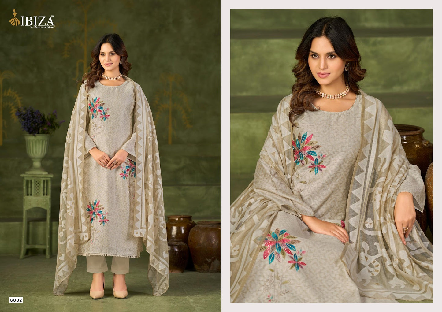 Onera Ibiza Organic Cotton Pant Style Suits Wholesaler Ahmedabad