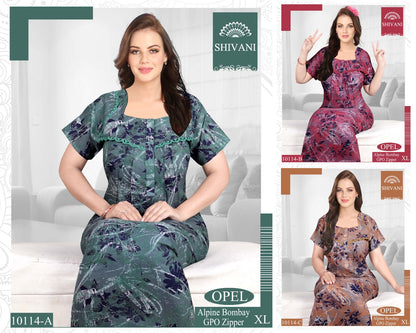 Opel Shivani Alpine Night Gowns Supplier