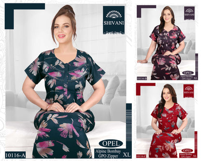 Opel Shivani Alpine Night Gowns Supplier