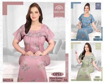 Opel Shivani Alpine Night Gowns Supplier