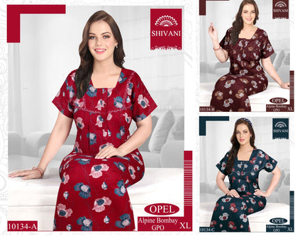 Opel Shivani Alpine Night Gowns Supplier