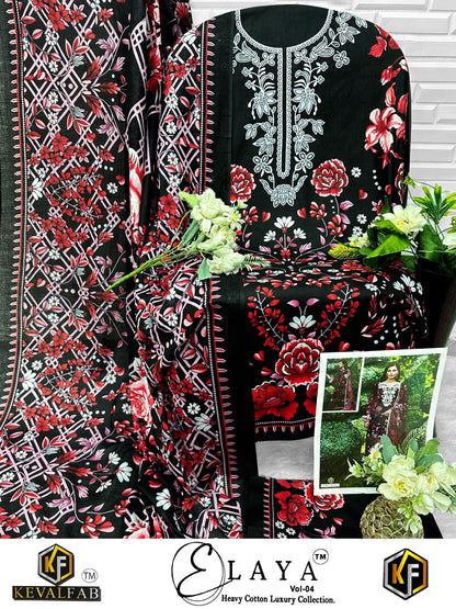 Elaya Vol 4 Keval Fab Lawn Cotton Open Photo Karachi Salwar Suits Manufacturer