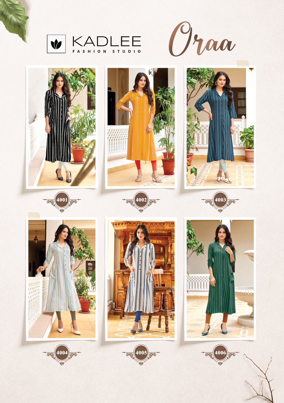 Oraa Kadlee Heavy Rayon Kurti With Pocket Wholesale Price