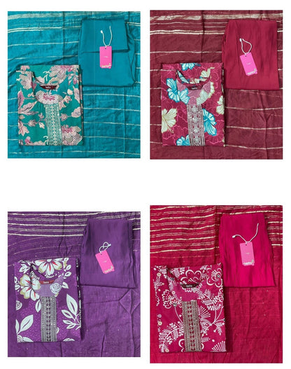 Orange Kanha Berlin Readymade Pant Style Suits Exporter Ahmedabad