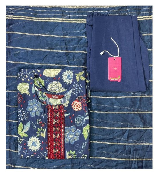 Orange Kanha Berlin Readymade Pant Style Suits Exporter Ahmedabad