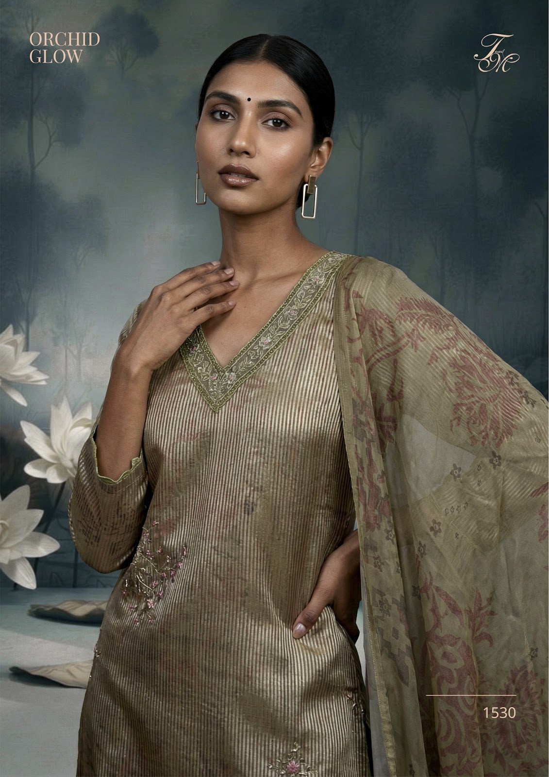 Orchid Glow Tm Silk Plazzo Style Suits Wholesaler