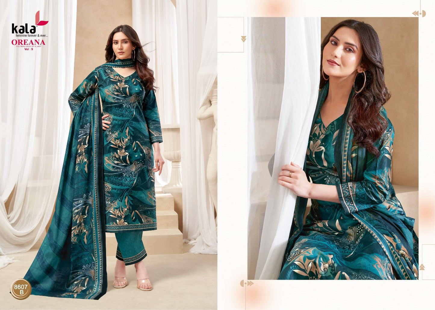Oreana Vol 9 Kala Cotton Dress Material Supplier India