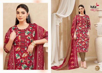 Oreana Vol 9 Kala Readymade Cotton Pant Suits Wholesaler India