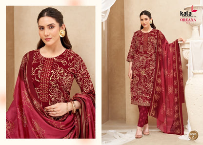 Oreana Vol 9 Kala Readymade Cotton Pant Suits Wholesaler India