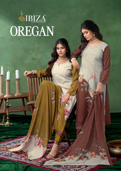 Oregan Ibiza Bemberg Muslin Pant Style Suits Wholesaler