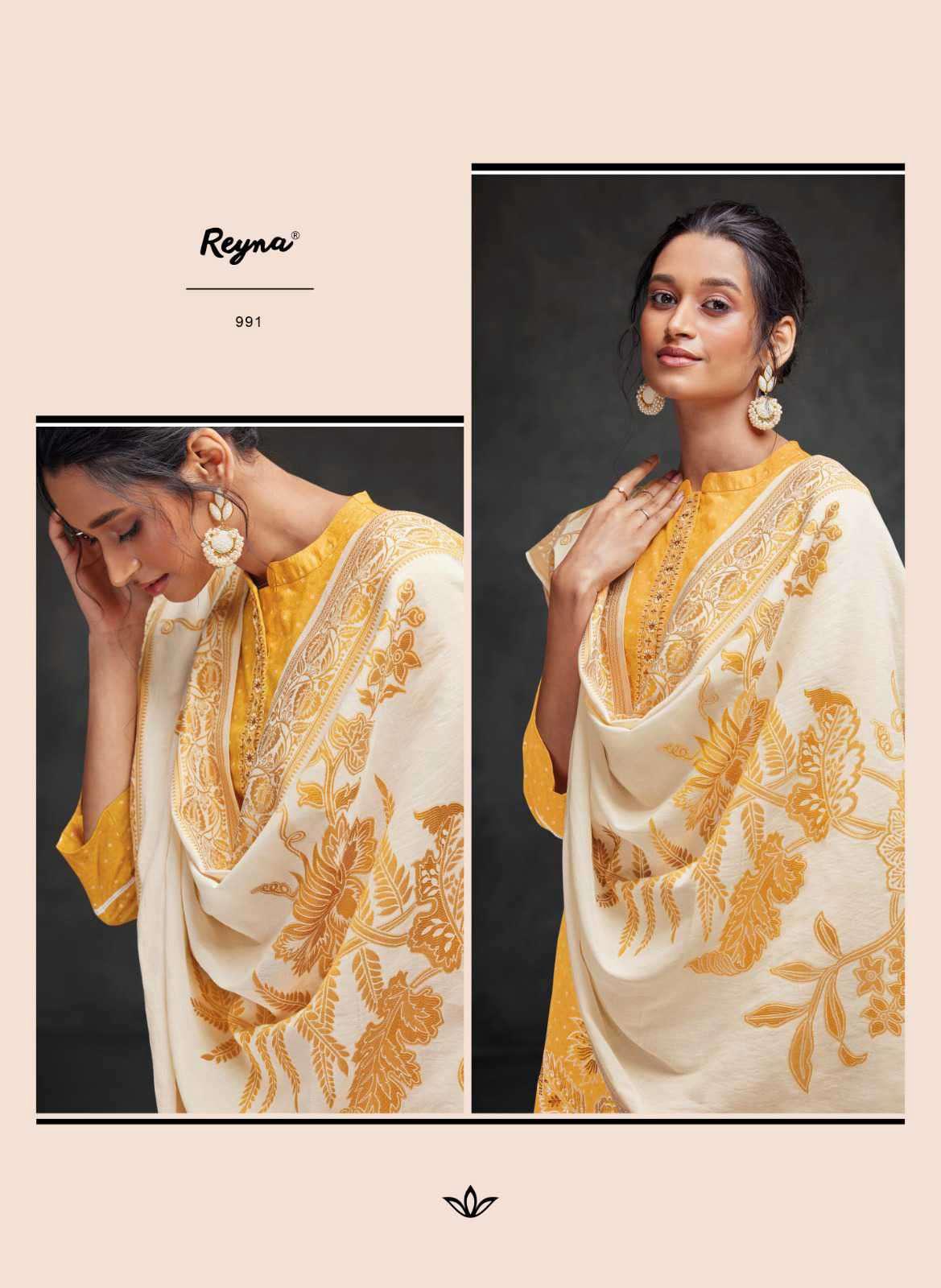 Oriana Reyna Pure Cotton Plazzo Style Suits Supplier